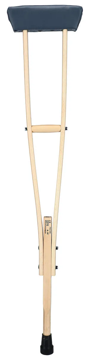 Drevená podpazušná barla, veľká 128 cm