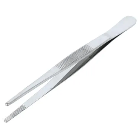 Pinzeta anatomická rovná, 10 cm