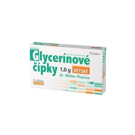 Glycerínové čípky detské 12x1 g