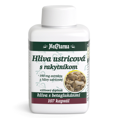 Hliva ustricová s rakytníkom 107cps