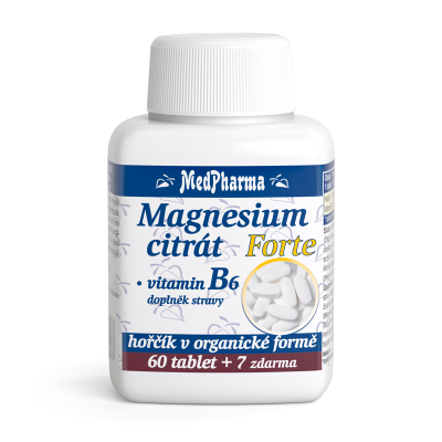 Magnesium citrát Forte B6 67 tbl.
