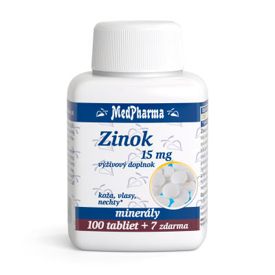 Zinok 15 mg 107tbl