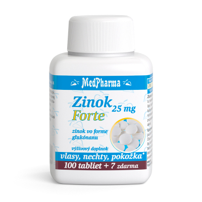 Zinok 25 mg forte 107tbl