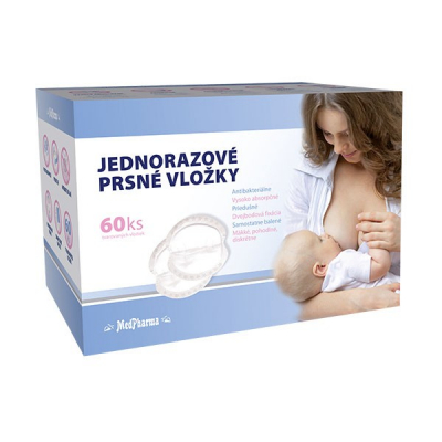 Prsné vložky jednorázové 60 ks