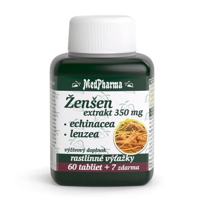 Žen-šen + Echinacea + Leuzea 67 tbl.