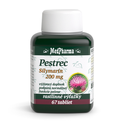 Pestrec Silymarín 200 mg 67 tbl.