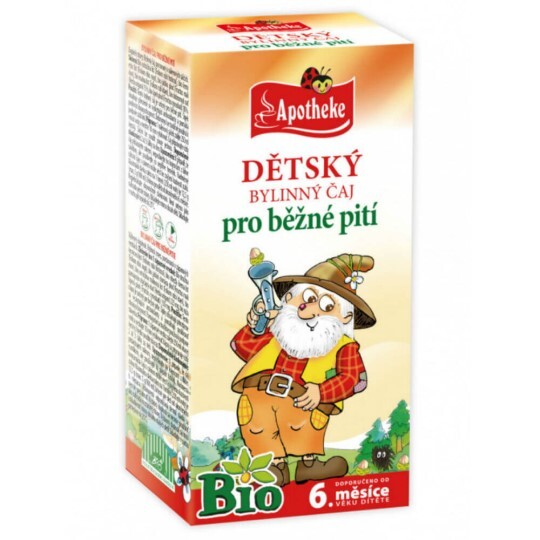 Detský bylinný čaj Bio 20x1,5 g