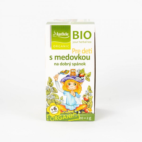 Detský čaj s medovkou na dobrý spánok 20x2 g