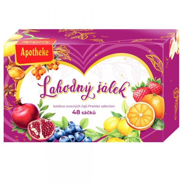 Čajová kolekcia Lahodná šálka 48x2g
