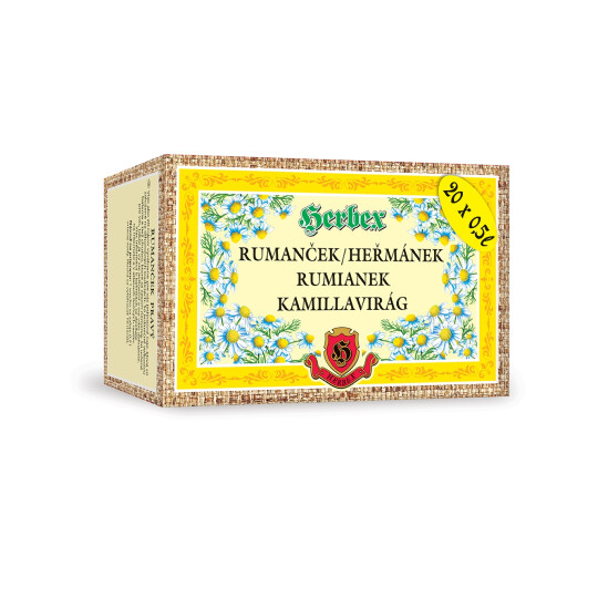 Rumanček pravý - porciovaný čaj 20x3g 
