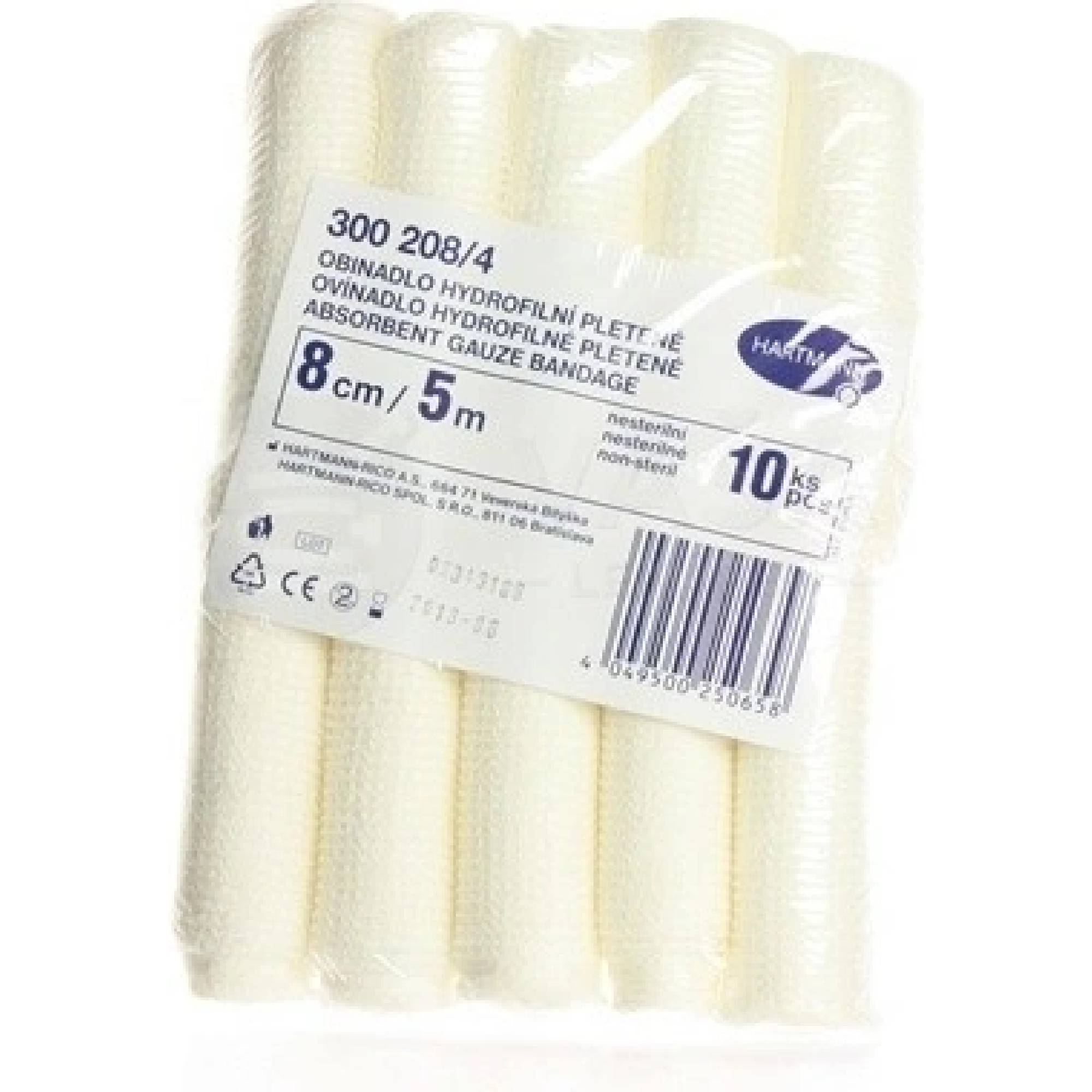 Obväz hydrofilný 8cm x 5m 10ks