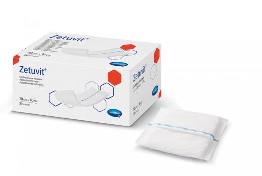 Zetuvit kompres nasiakavý 10cm x 10cm 30ks