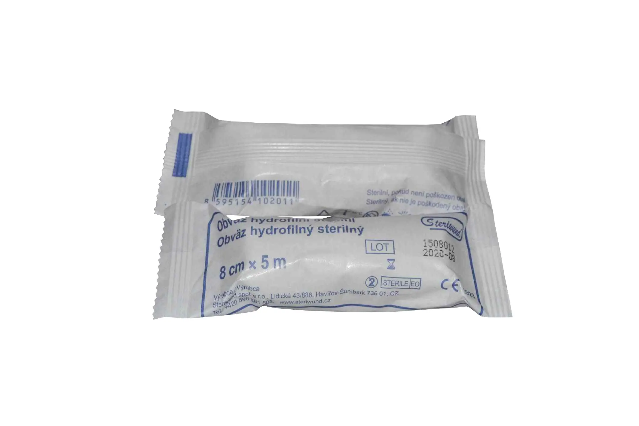 Obväz hydrofilný 8cm x 5m 1ks