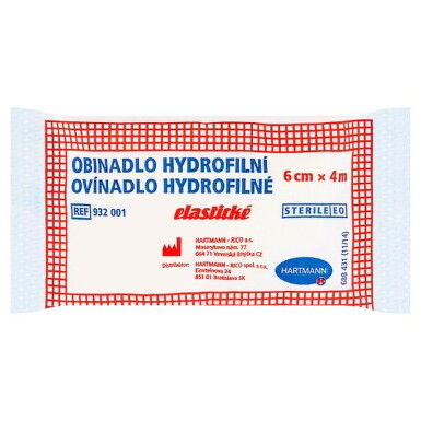Obväz hydrofilný 6cm x 4m 1ks