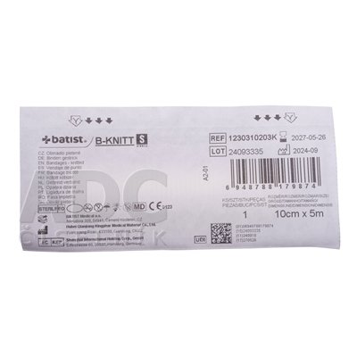 Obväz pletený 10cm x 5m 1ks