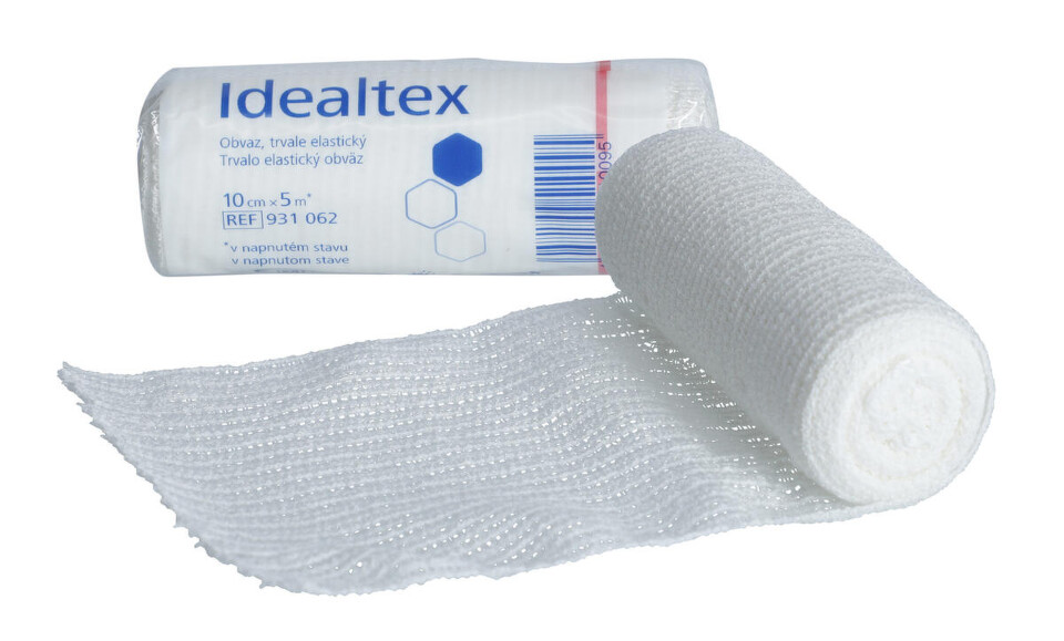 Obväz Idealtex 10cm x 5m 1ks