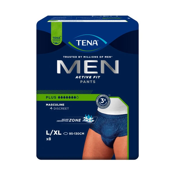 TENA Men Pants Plus Blue L/XL