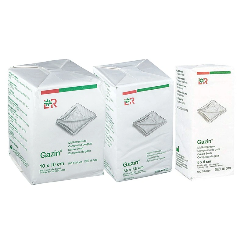 Gázové štvorce 7,5cm x 7,5cm 100ks