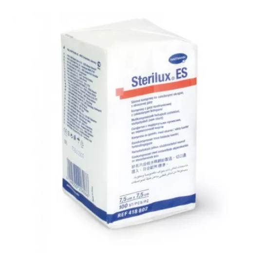 Gázové štvorce 7,5cm x 7,5cm 100ks