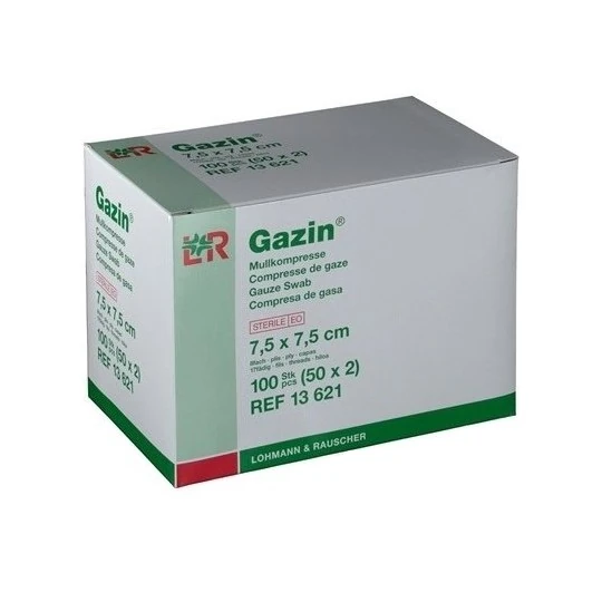 Gazin gázové štvorce 7,5cm x 7,5cm 2ks