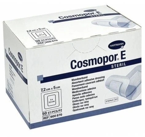 Cosmopor E steril 7,2cm x 5cm 50ks
