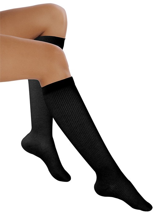 Avicenum PHLEBO 310 TRAVEL podkolienky čierne