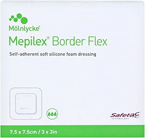 Mepilex Border Flex Lite 7,5cm x 7,5 cm 5ks