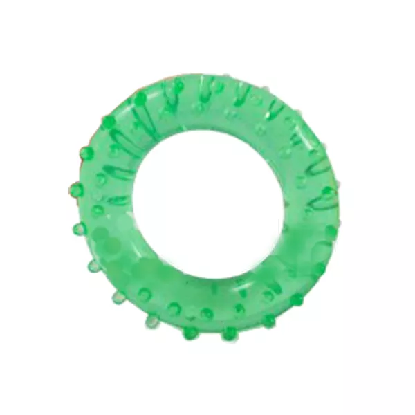 Masážny krúžok 7cm, zelený- medium