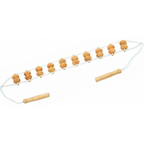 Drevený masážny pás na chrbát