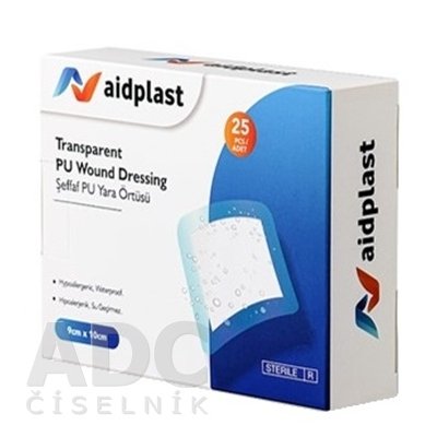 Aidplast krytie 9cm x 10cm 25ks