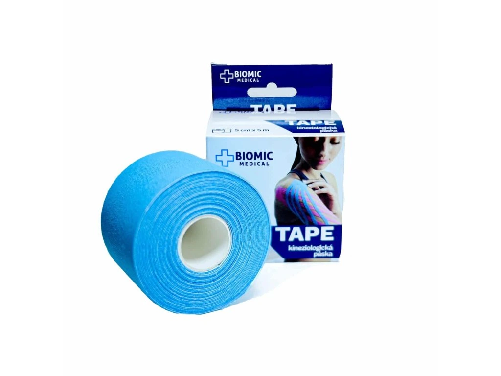 Tejpovacia páska 5cm x 5m, modrá