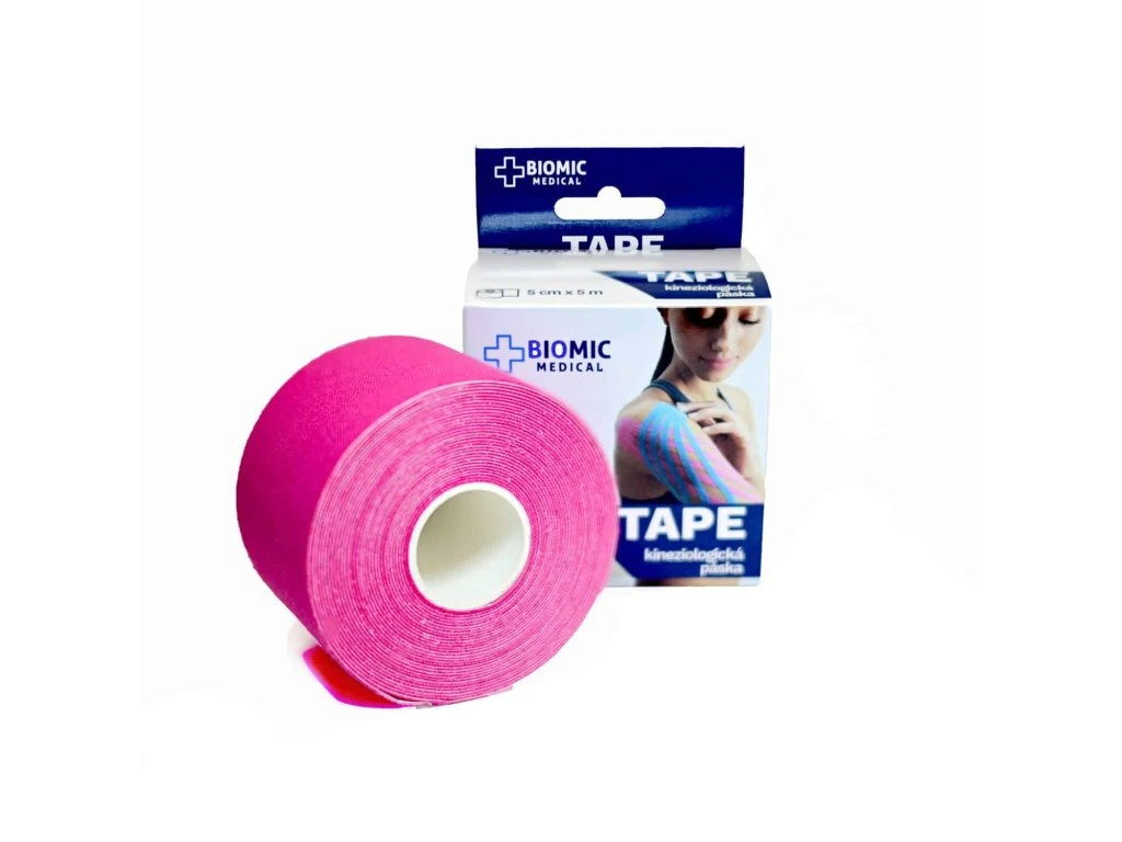 Tejpovacia páska 5cm x 5m, ružová