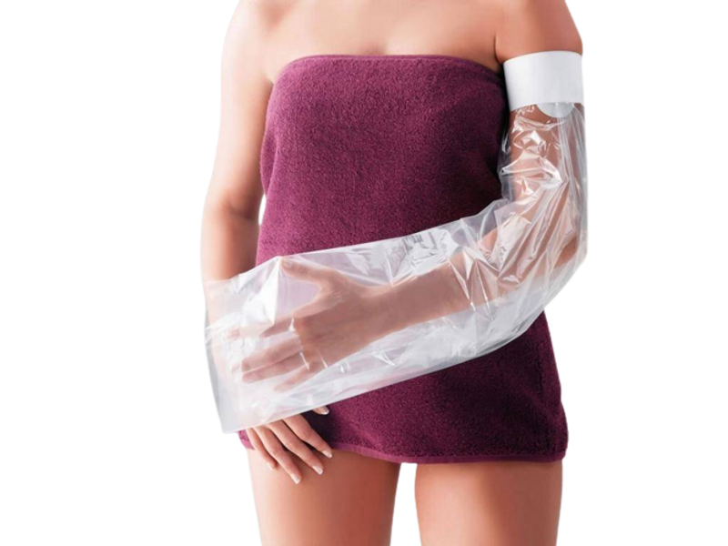 Sprchovací návlek na hornú končatinu