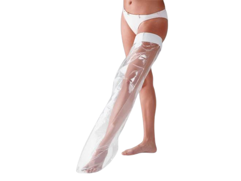 Sprchovací návlek na dolnú končatinu