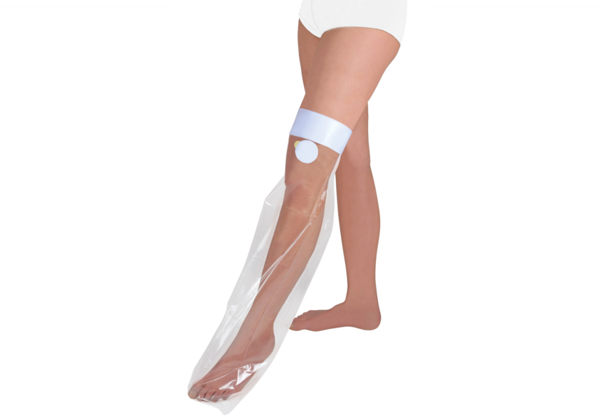 Sprchovací návlek na chodidlo