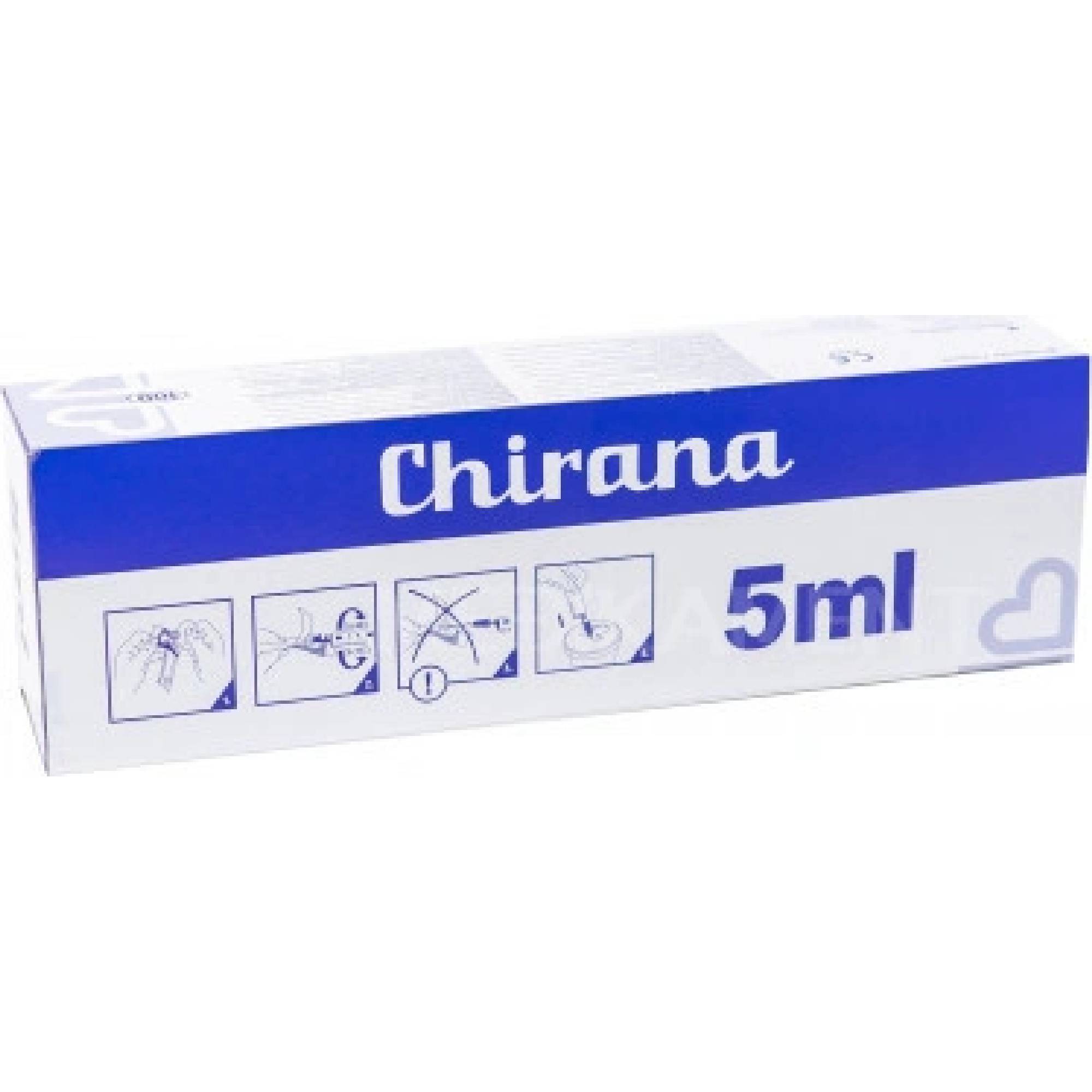 Striekačka Chirana 5ml 100ks
