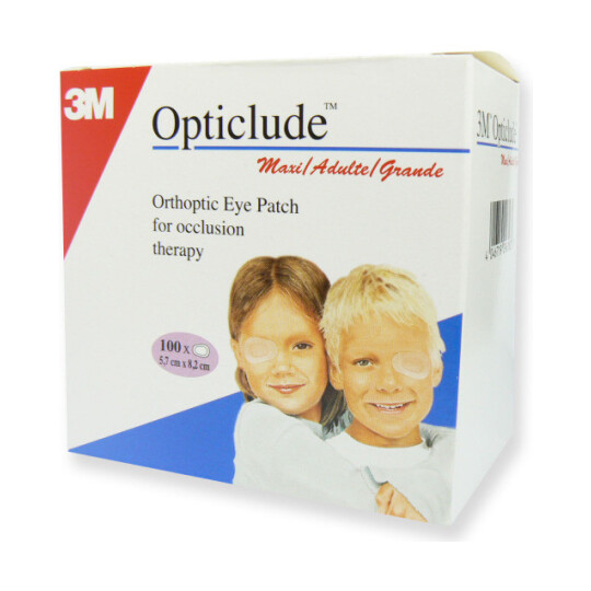 Opticlude Maxi 5,7cm x 8,2cm 100ks