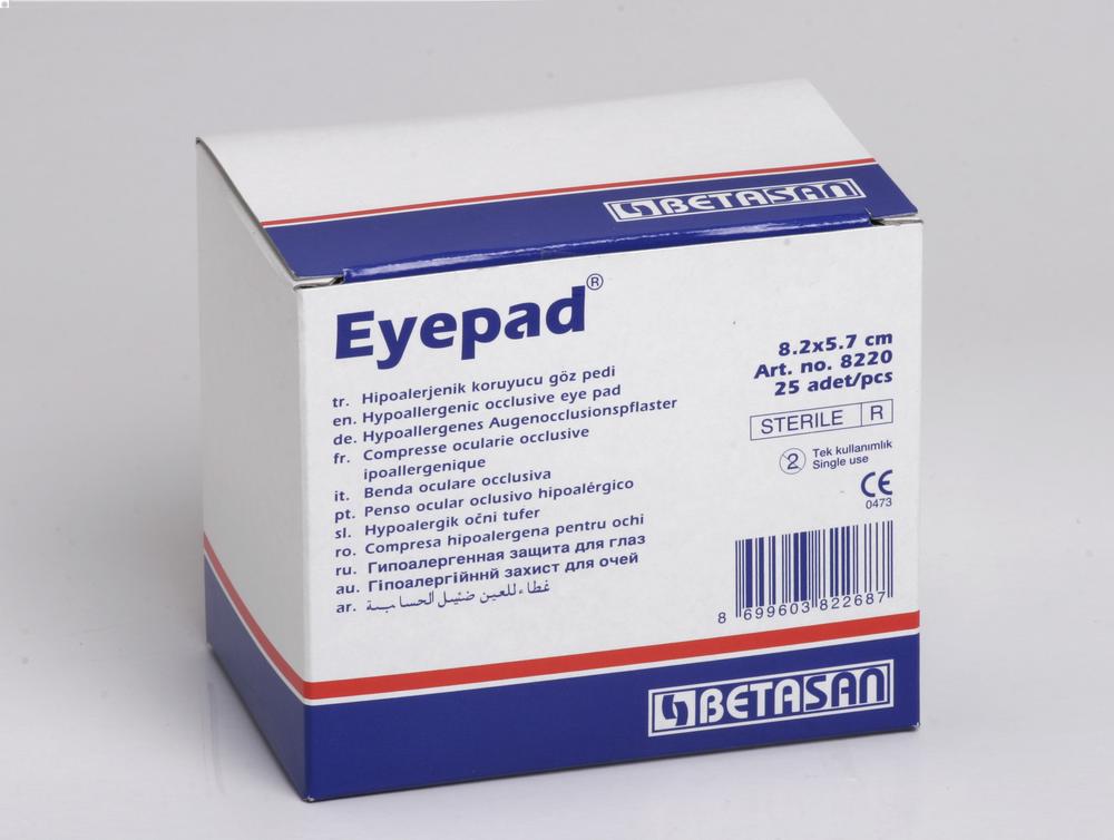 Eyepad 5,7cm x 8cm 25ks
