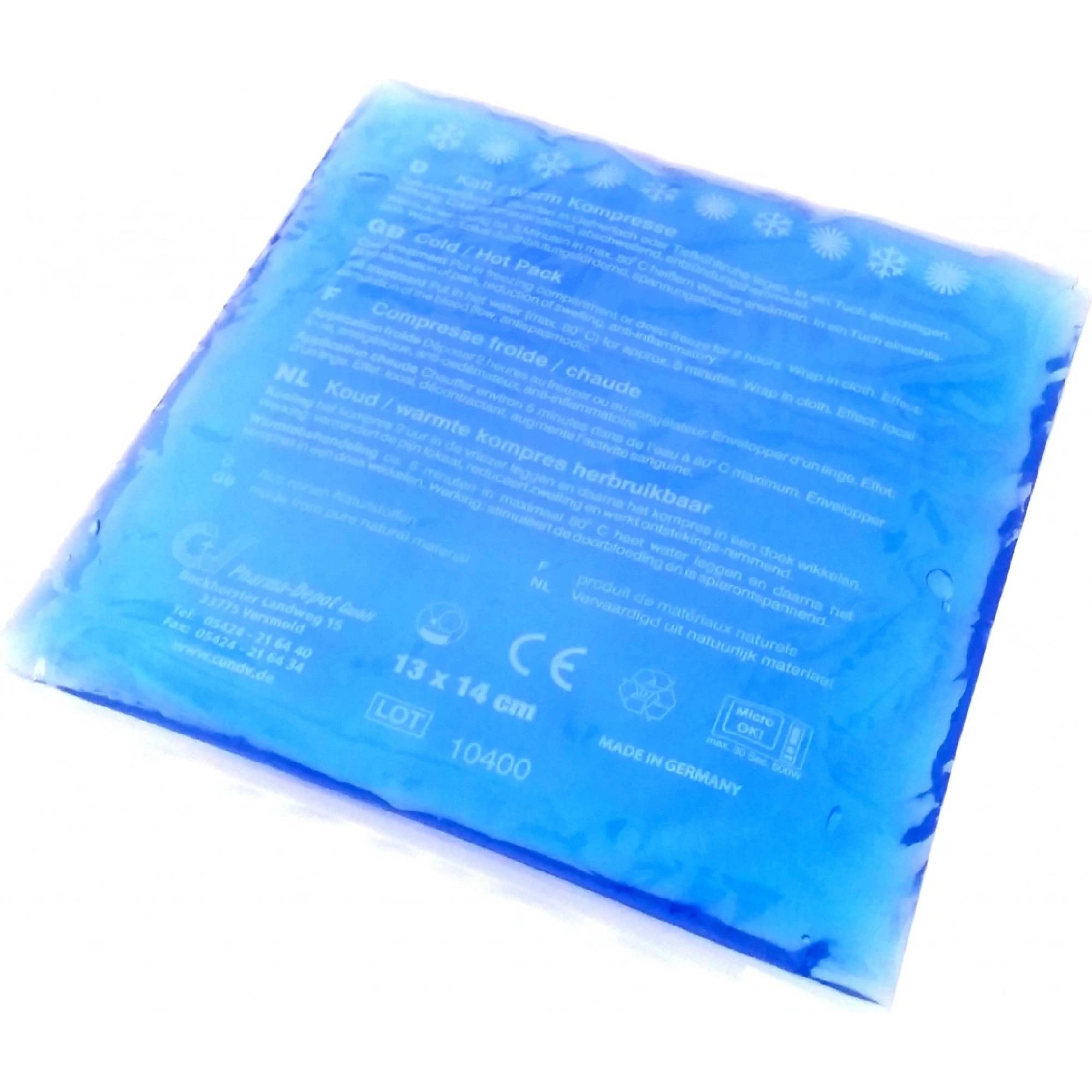 Gélový vankúšik 13x14 cm