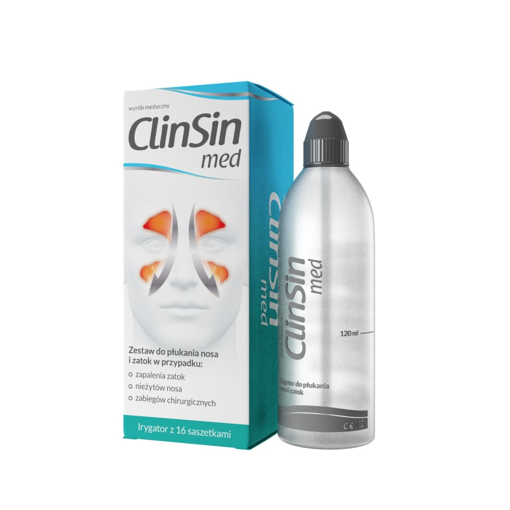Clin Sin Med vrecúška 16ks + irigátor