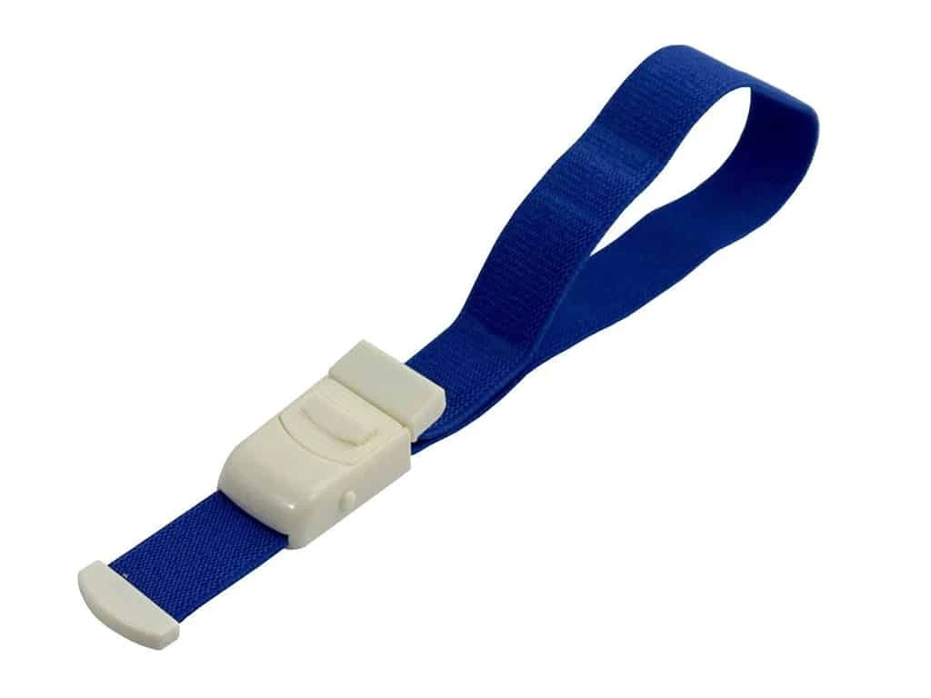 Škrtidlo- fixačný pás modrý