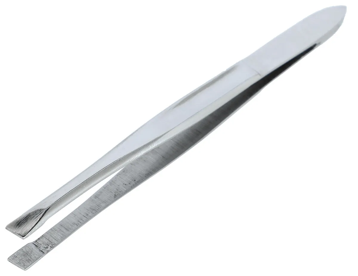 Pinzeta kozmetická, šikmá hrana 9 cm