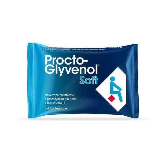Procto Glyvenol soft vlhčené obrúsky 30 ks