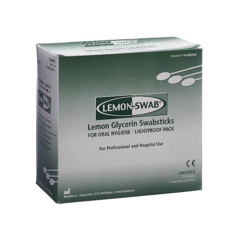 Lemon Swab glycerínové tyčinky 25x3ks