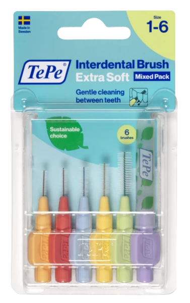 TePe Extra soft 6 veľkostí 