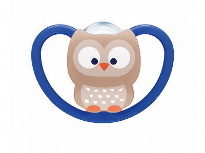 NUK Space dojčenský silikónový cumlík, 6-18 mesiacov