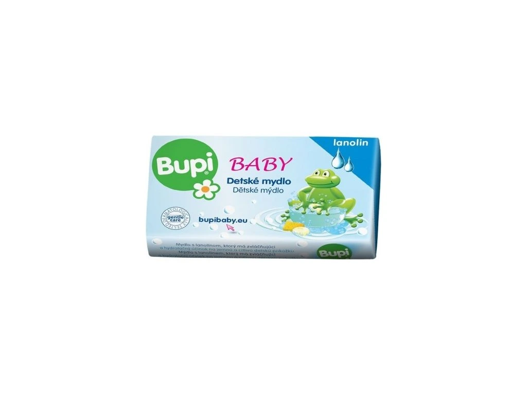 Bupi Baby tuhé mydlo s lanolínom