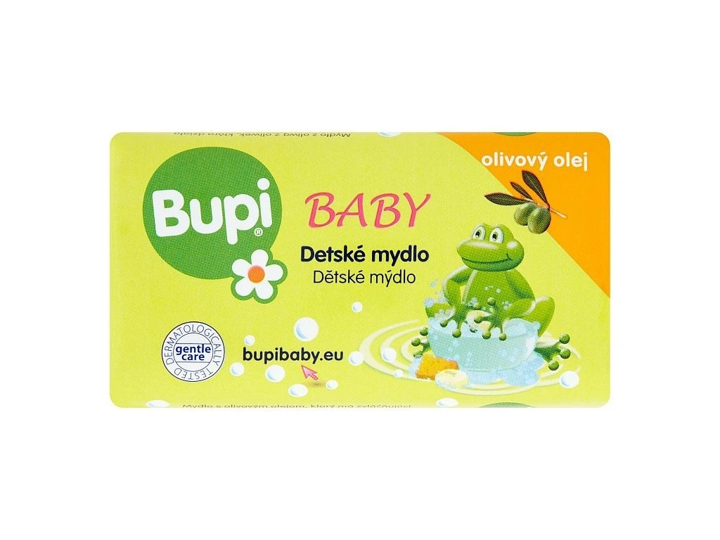 Bupi Baby tuhé mydlo s olivovým olejom