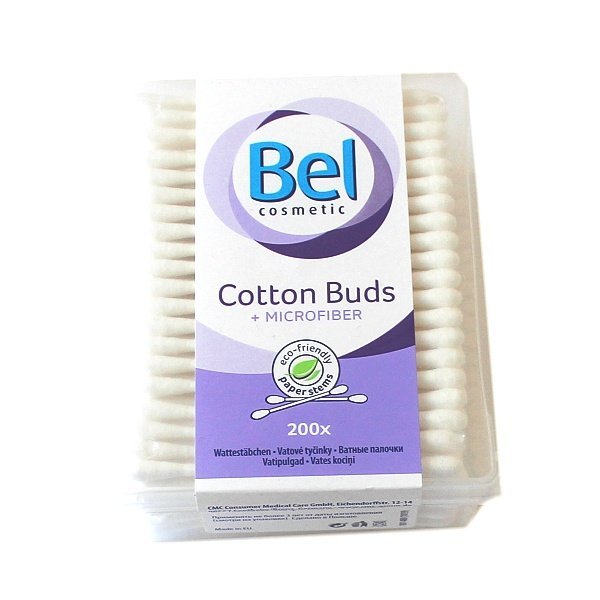 Bel vatové kozmetické tyčinky