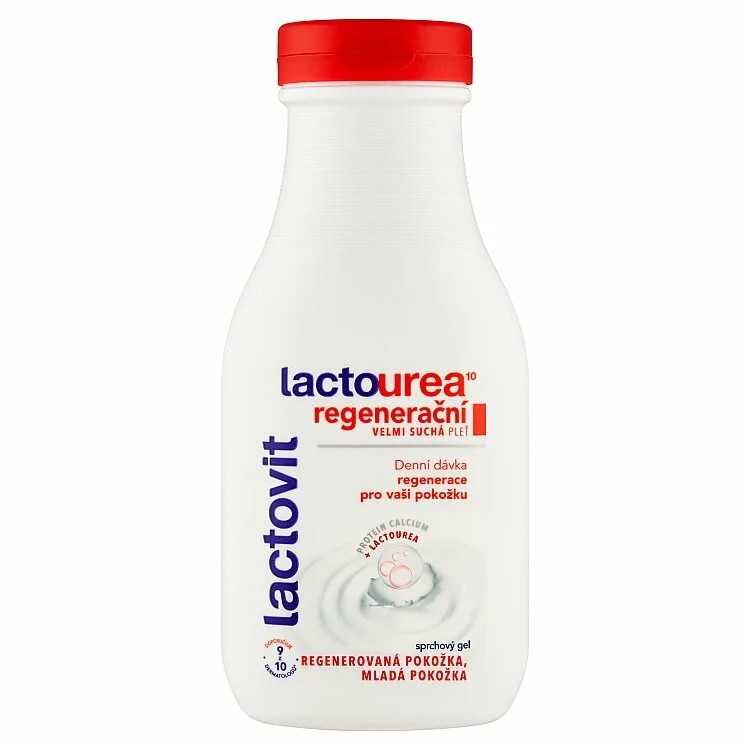 Lactovit Lactourea, regeneračný sprchový gél 500 ml